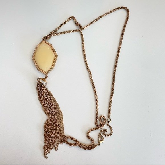 Jewelry - 3 For $10! Rose Gold Tassel Necklace